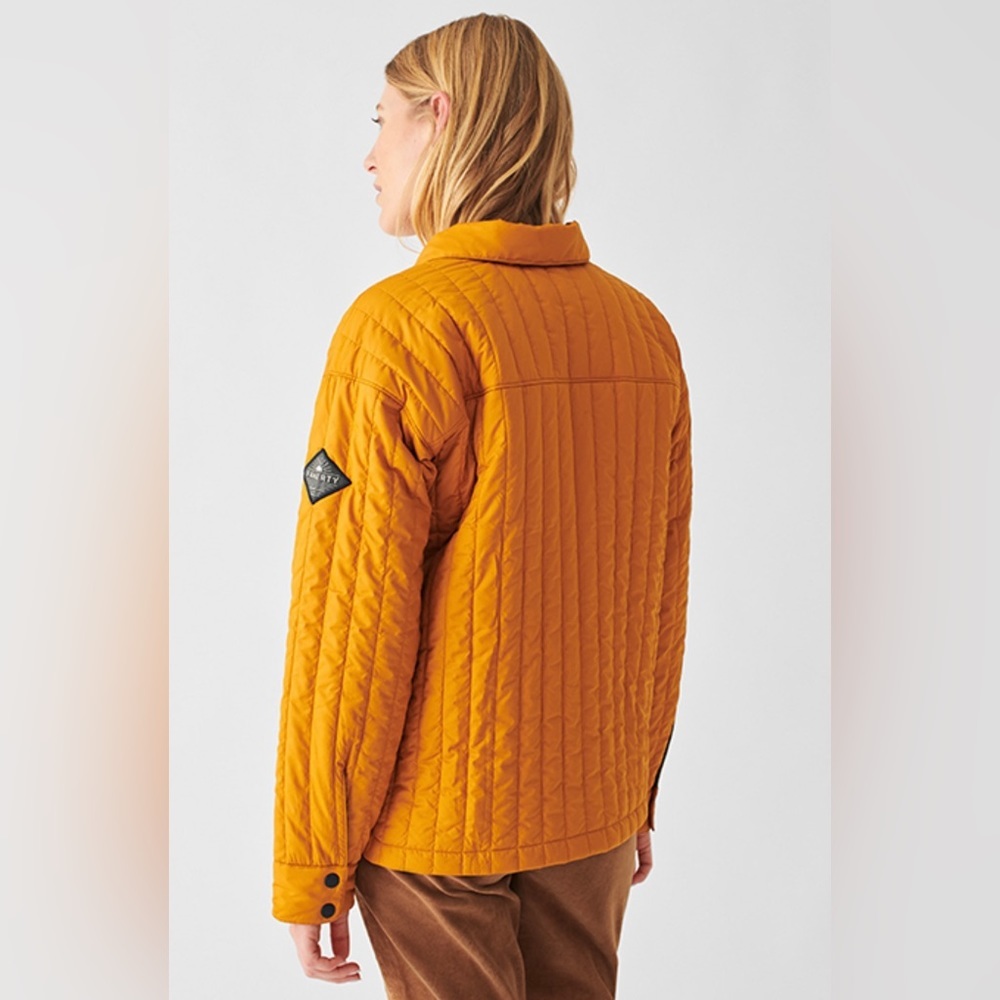 Faherty Atmosphere Brook Jacket In Amber - Picture 5 of 6